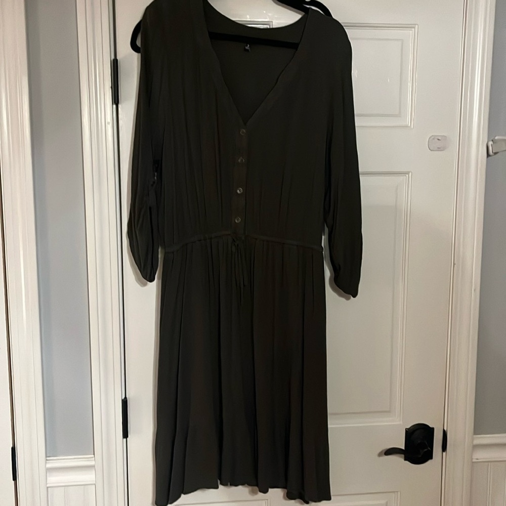 Torrid Size 3 Green Gauze Dress